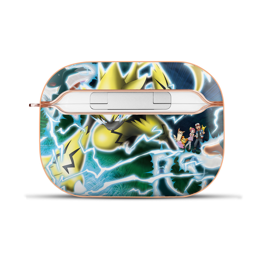 （画像用） ポケットモンスター Pokémon 【AirPods Pro用】ハードシェル保護ケース｜耐衝撃・防指紋・カラビナ付き商品仕様