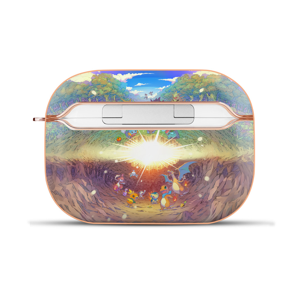 （画像用） ポケットモンスター Pokémon 【AirPods Pro用】ハードシェル保護ケース｜耐衝撃・防指紋・カラビナ付き商品仕様