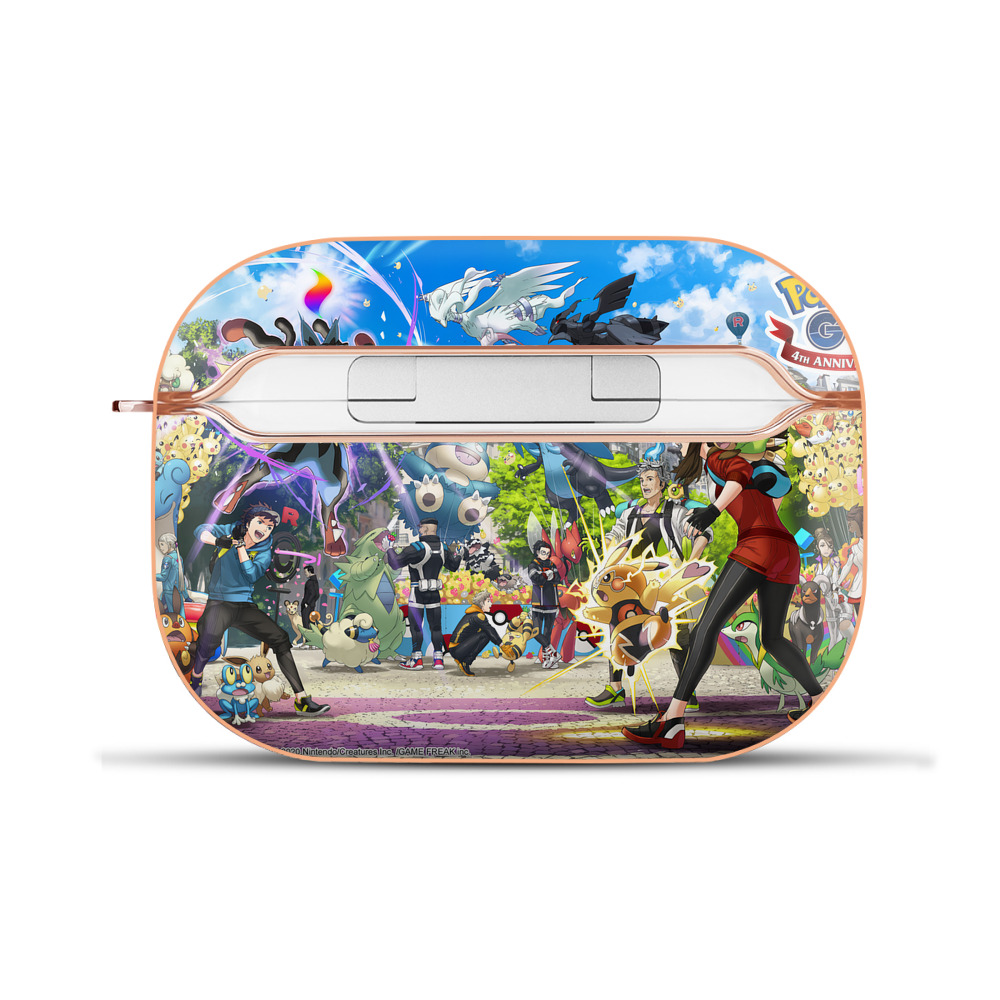 （画像用） ポケットモンスター Pokémon 【AirPods Pro用】ハードシェル保護ケース｜耐衝撃・防指紋・カラビナ付き商品仕様