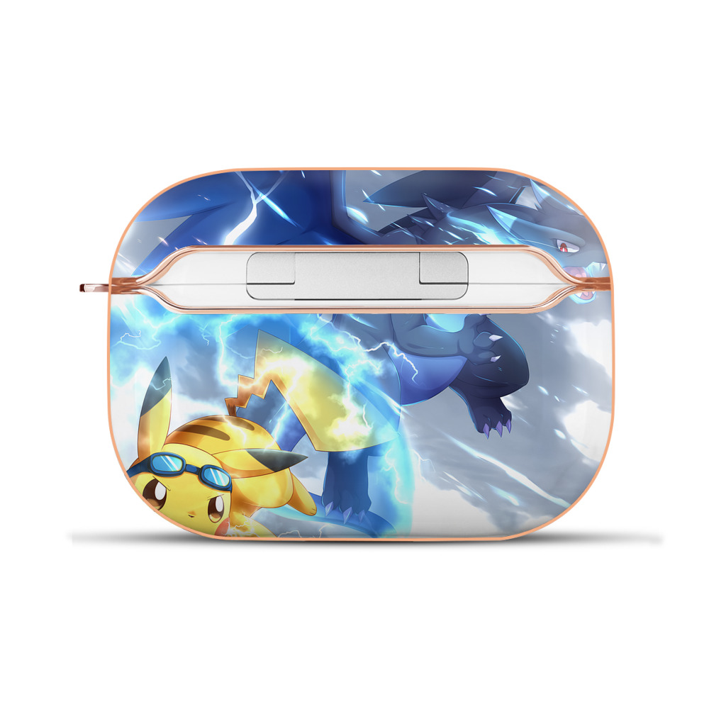 （画像用） ポケットモンスター Pokémon 【AirPods Pro用】ハードシェル保護ケース｜耐衝撃・防指紋・カラビナ付き商品仕様