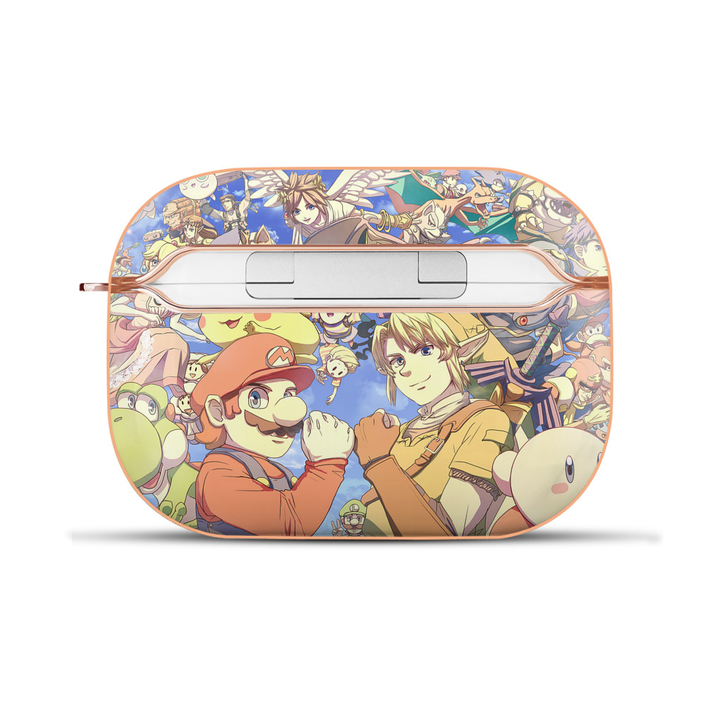 （画像用） ポケットモンスター Pokémon 【AirPods Pro用】ハードシェル保護ケース｜耐衝撃・防指紋・カラビナ付き商品仕様