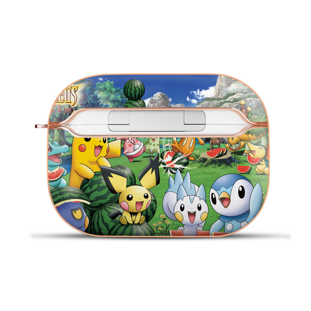 （画像用） ポケットモンスター Pokémon 【AirPods Pro用】ハードシェル保護ケース｜耐衝撃・防指紋・カラビナ付き商品仕様