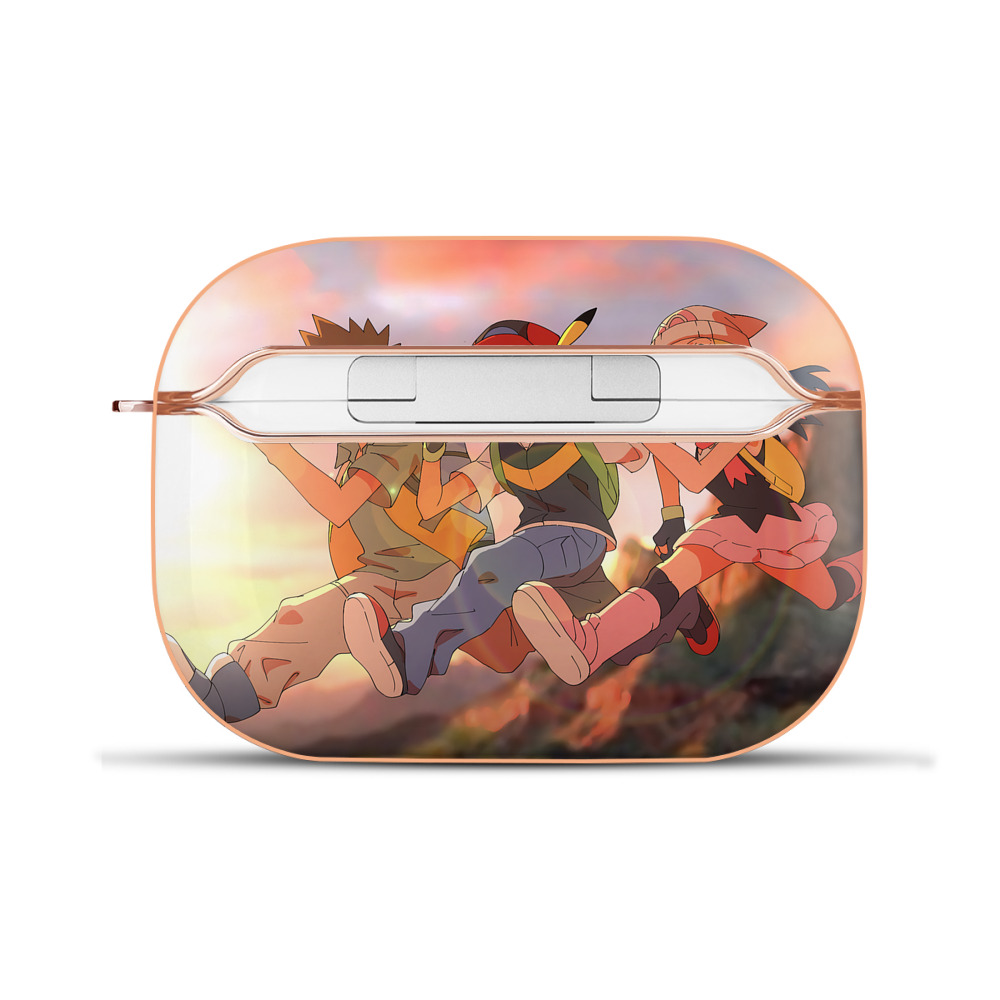 （画像用） ポケットモンスター Pokémon 【AirPods Pro用】ハードシェル保護ケース｜耐衝撃・防指紋・カラビナ付き商品仕様