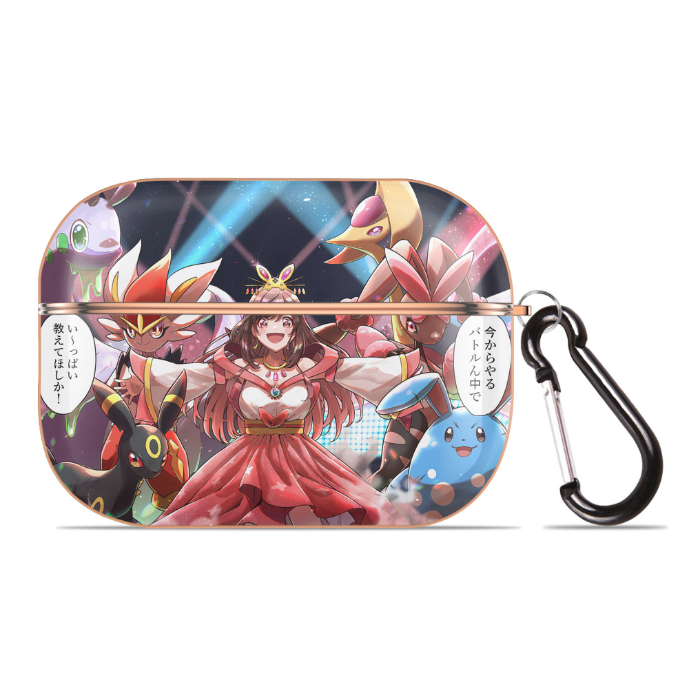 （画像用） ポケットモンスター Pokémon 【AirPods Pro用】ハードシェル保護ケース｜耐衝撃・防指紋・カラビナ付き商品仕様