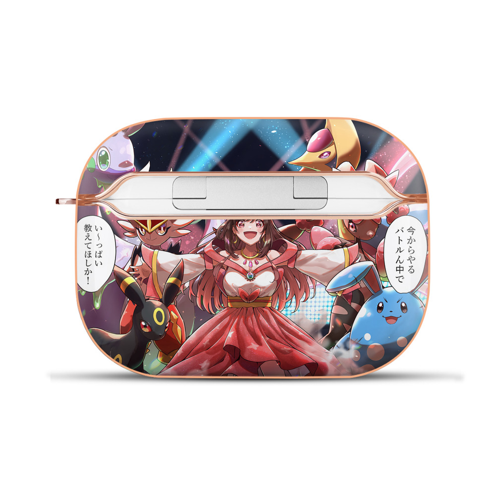 （画像用） ポケットモンスター Pokémon 【AirPods Pro用】ハードシェル保護ケース｜耐衝撃・防指紋・カラビナ付き商品仕様