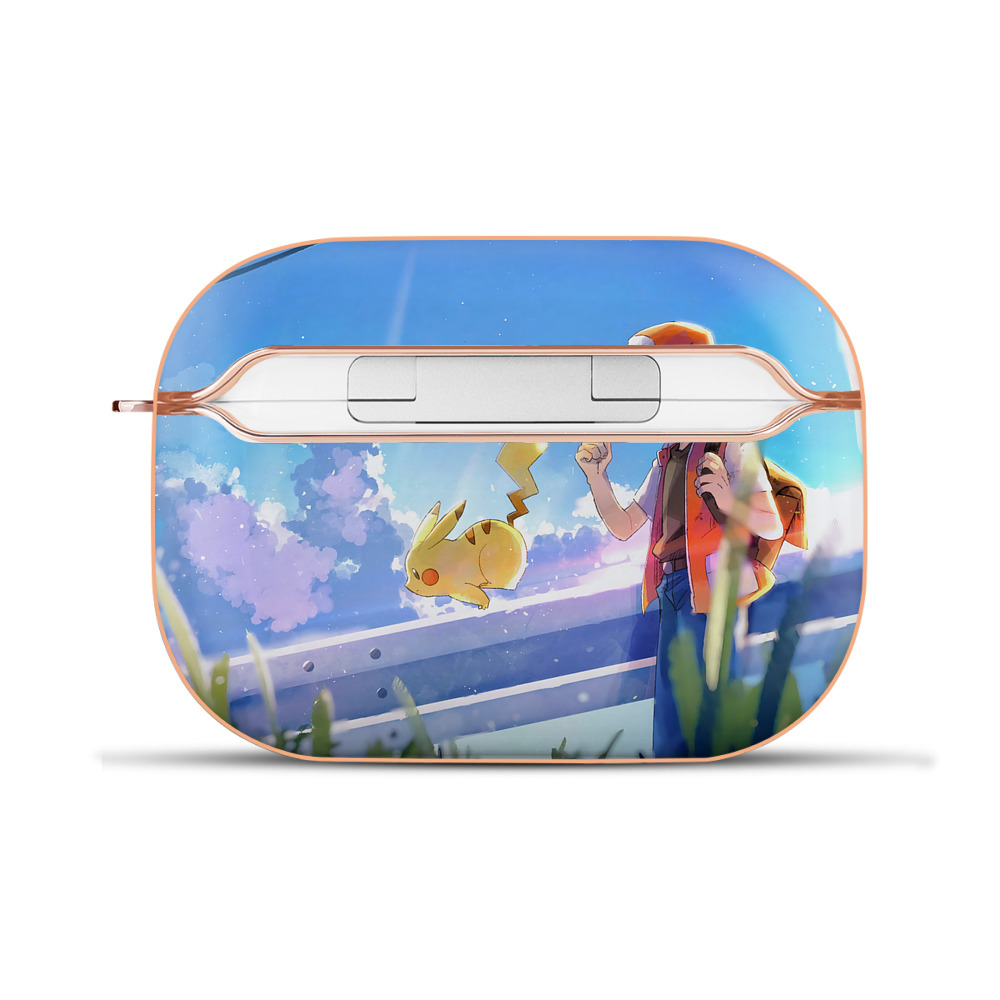 （画像用） ポケットモンスター Pokémon 【AirPods Pro用】ハードシェル保護ケース｜耐衝撃・防指紋・カラビナ付き商品仕様