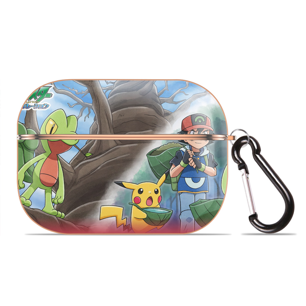 （画像用） ポケットモンスター Pokémon 【AirPods Pro用】ハードシェル保護ケース｜耐衝撃・防指紋・カラビナ付き商品仕様