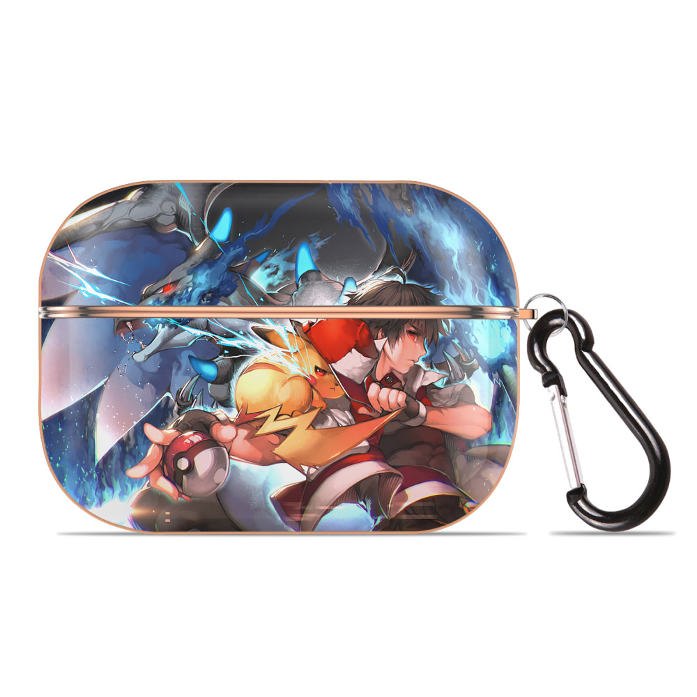 （画像用） ポケットモンスター Pokémon 【AirPods Pro用】ハードシェル保護ケース｜耐衝撃・防指紋・カラビナ付き商品仕様
