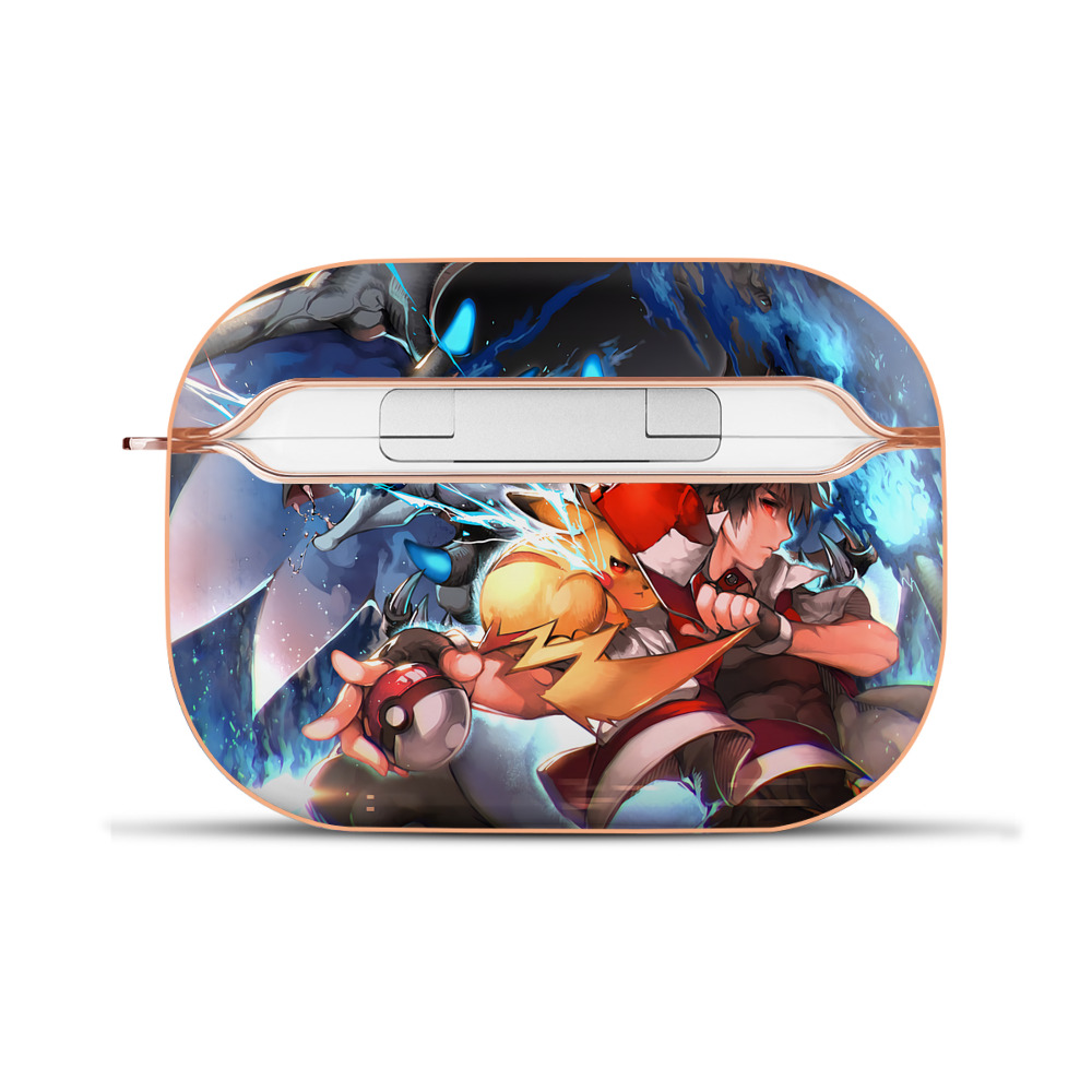 （画像用） ポケットモンスター Pokémon 【AirPods Pro用】ハードシェル保護ケース｜耐衝撃・防指紋・カラビナ付き商品仕様