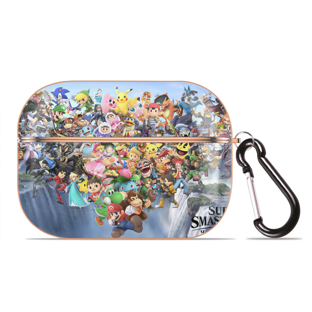 （画像用） ポケットモンスター Pokémon 【AirPods Pro用】ハードシェル保護ケース｜耐衝撃・防指紋・カラビナ付き商品仕様