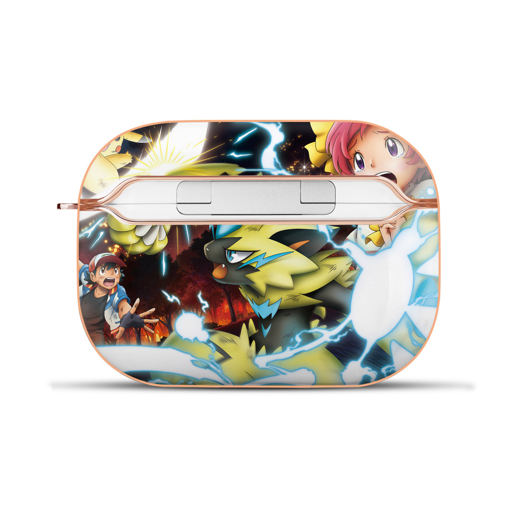 （画像用） ポケットモンスター Pokémon 【AirPods Pro用】ハードシェル保護ケース｜耐衝撃・防指紋・カラビナ付き商品仕様
