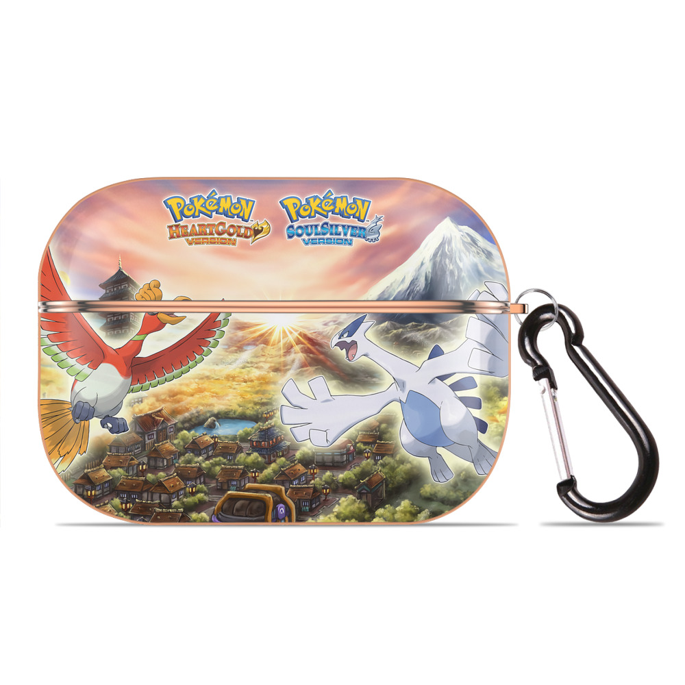 （画像用） ポケットモンスター Pokémon 【AirPods Pro用】ハードシェル保護ケース｜耐衝撃・防指紋・カラビナ付き商品仕様