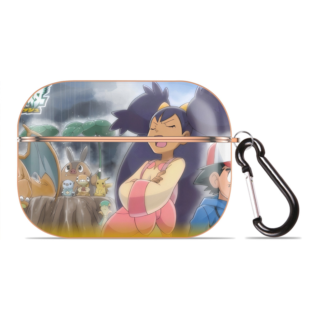 （画像用） ポケットモンスター Pokémon 【AirPods Pro用】ハードシェル保護ケース｜耐衝撃・防指紋・カラビナ付き商品仕様