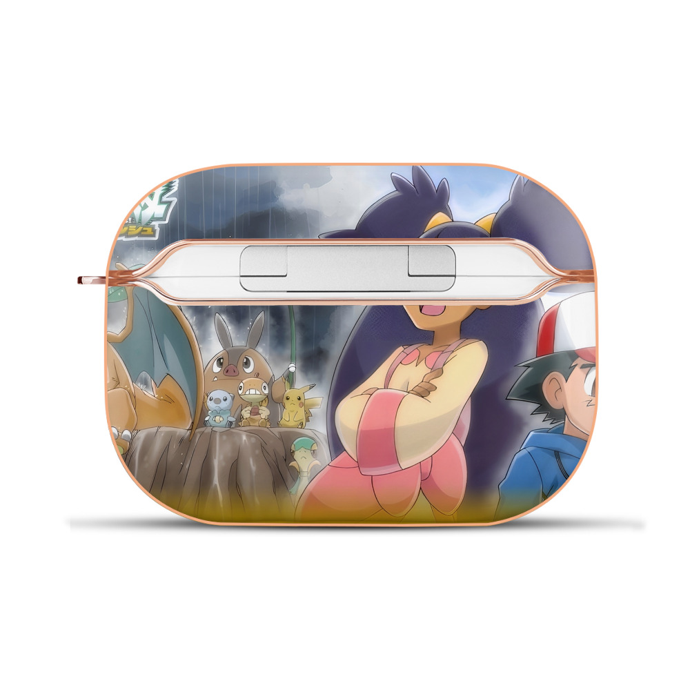 （画像用） ポケットモンスター Pokémon 【AirPods Pro用】ハードシェル保護ケース｜耐衝撃・防指紋・カラビナ付き商品仕様