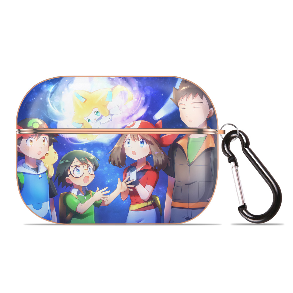 （画像用） ポケットモンスター Pokémon 【AirPods Pro用】ハードシェル保護ケース｜耐衝撃・防指紋・カラビナ付き商品仕様