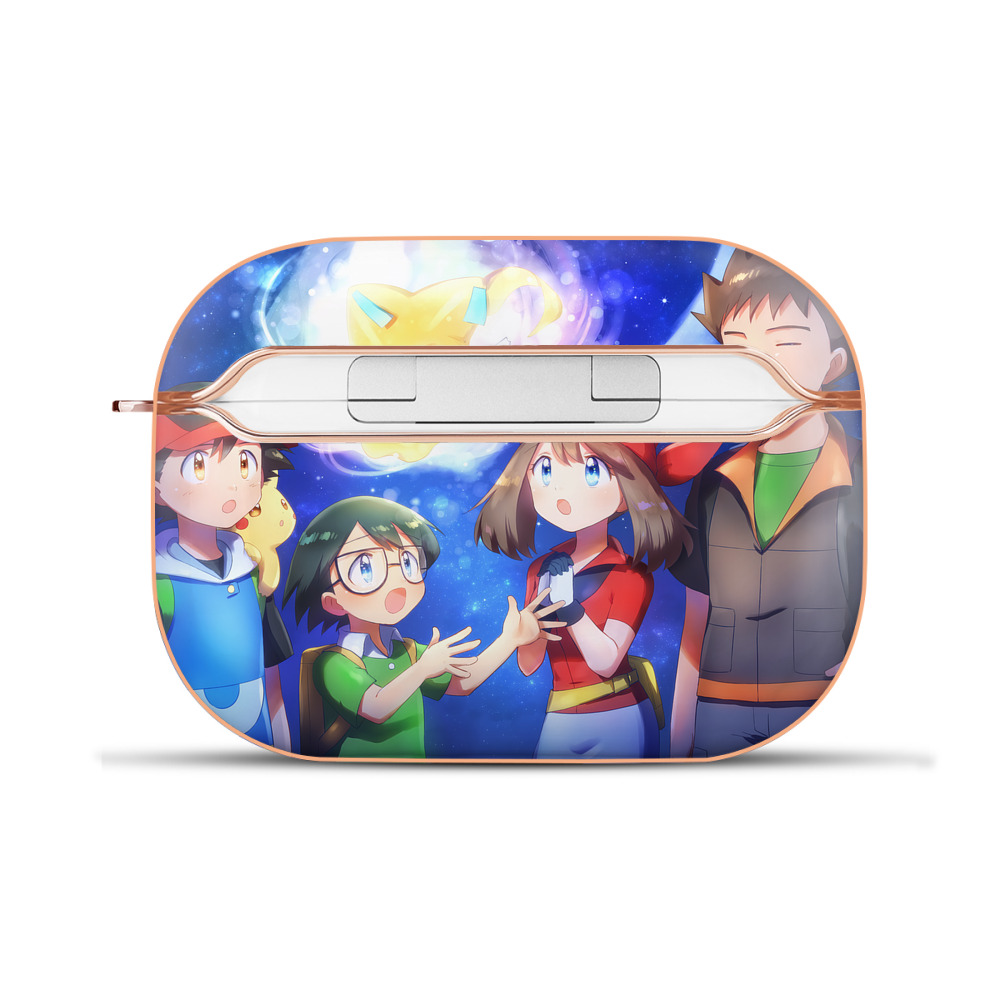 （画像用） ポケットモンスター Pokémon 【AirPods Pro用】ハードシェル保護ケース｜耐衝撃・防指紋・カラビナ付き商品仕様