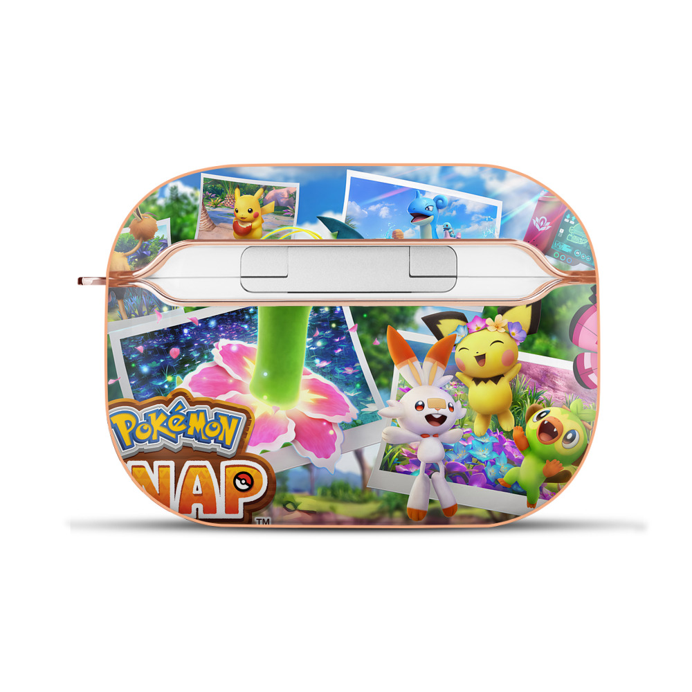 （画像用） ポケットモンスター Pokémon 【AirPods Pro用】ハードシェル保護ケース｜耐衝撃・防指紋・カラビナ付き商品仕様
