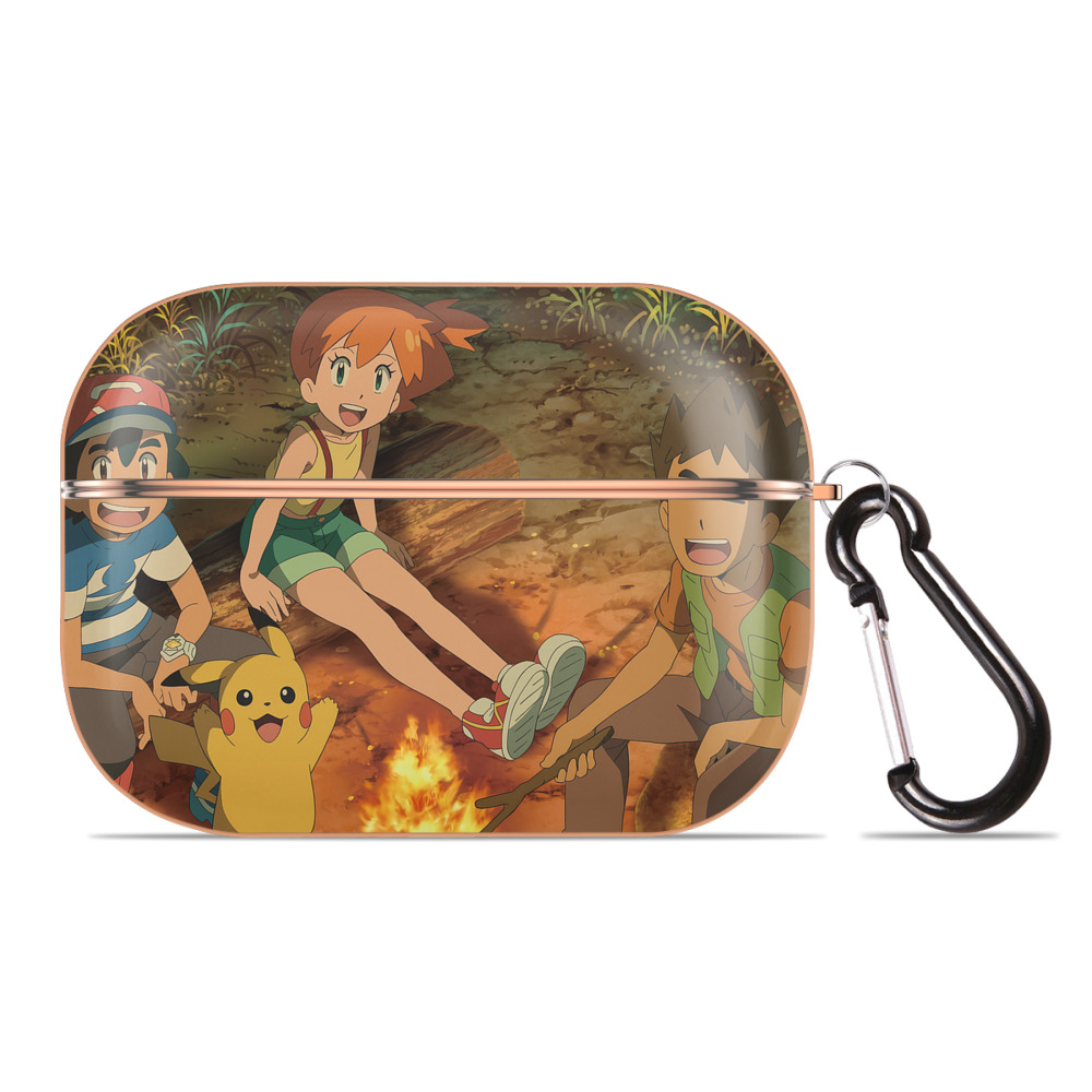（画像用） ポケットモンスター Pokémon 【AirPods Pro用】ハードシェル保護ケース｜耐衝撃・防指紋・カラビナ付き商品仕様