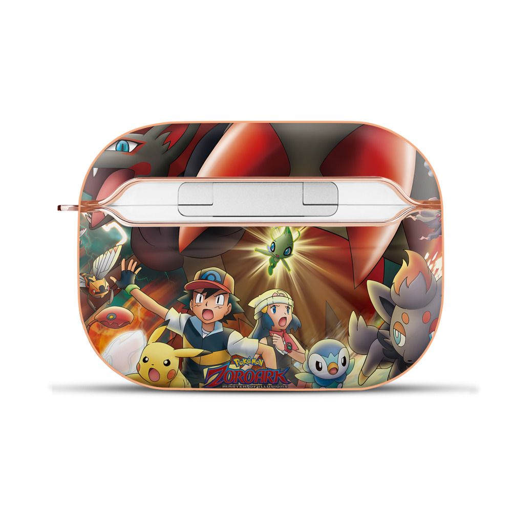 （画像用） ポケットモンスター Pokémon 【AirPods Pro用】ハードシェル保護ケース｜耐衝撃・防指紋・カラビナ付き商品仕様
