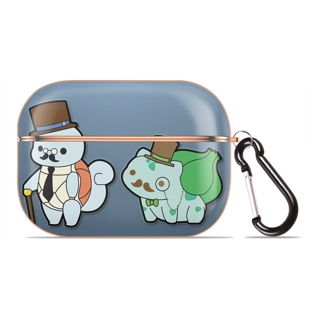 （画像用） ポケットモンスター Pokémon 【AirPods Pro用】ハードシェル保護ケース｜耐衝撃・防指紋・カラビナ付き商品仕様