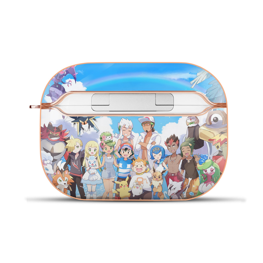 （画像用） ポケットモンスター Pokémon 【AirPods Pro用】ハードシェル保護ケース｜耐衝撃・防指紋・カラビナ付き商品仕様