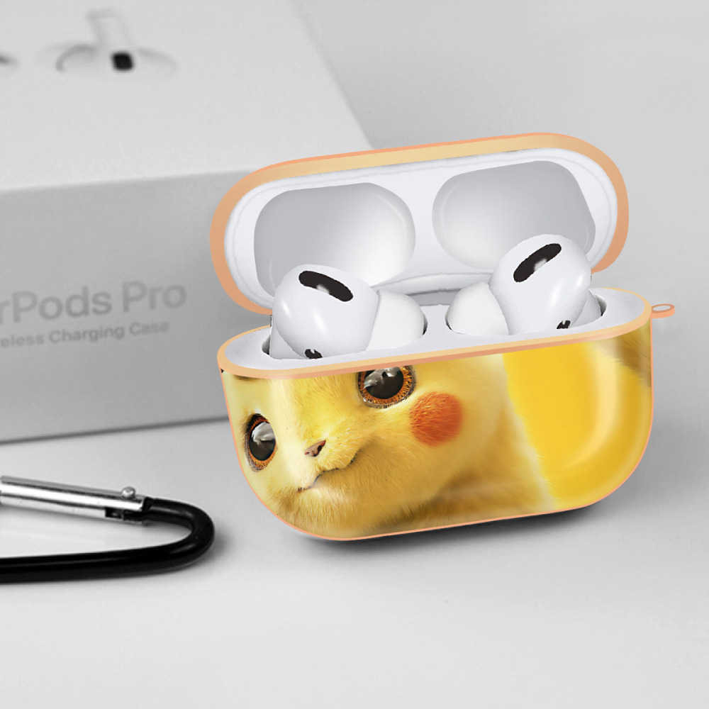 ポケットモンスター Pokémon 【AirPods Pro用】ハードシェル保護ケース｜耐衝撃・防指紋・カラビナ付き商品仕様