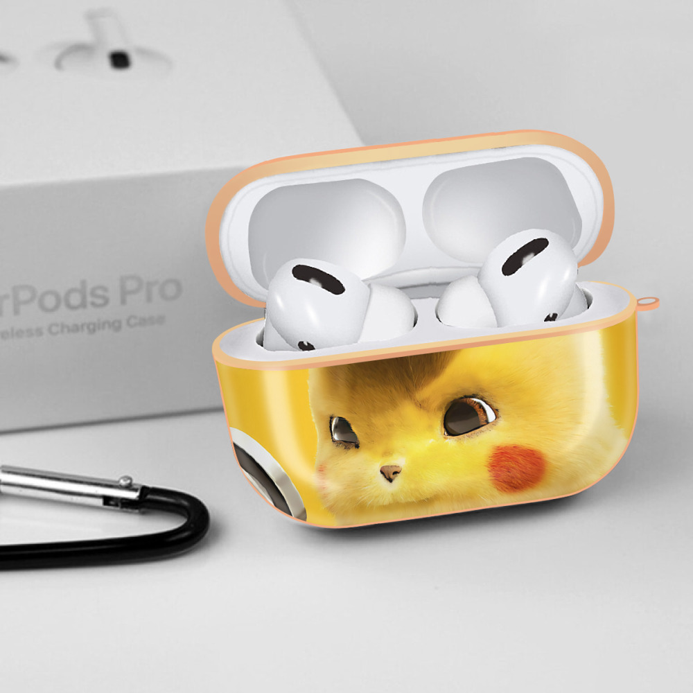 ポケットモンスター Pokémon 【AirPods Pro用】ハードシェル保護ケース｜耐衝撃・防指紋・カラビナ付き商品仕様