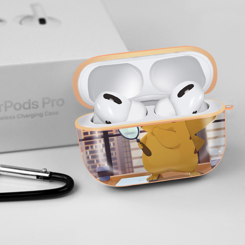 ポケットモンスター Pokémon 【AirPods Pro用】ハードシェル保護ケース｜耐衝撃・防指紋・カラビナ付き商品仕様