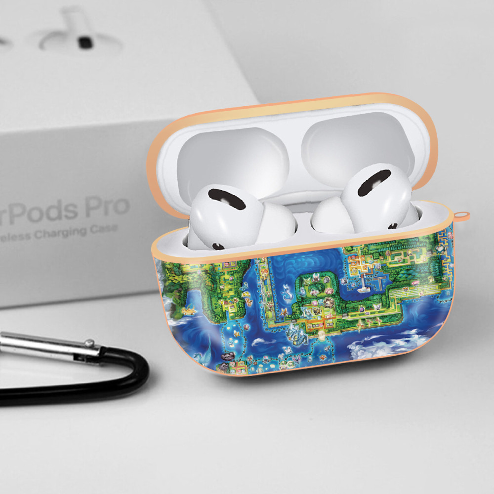 ポケットモンスター Pokémon 【AirPods Pro用】ハードシェル保護ケース｜耐衝撃・防指紋・カラビナ付き商品仕様