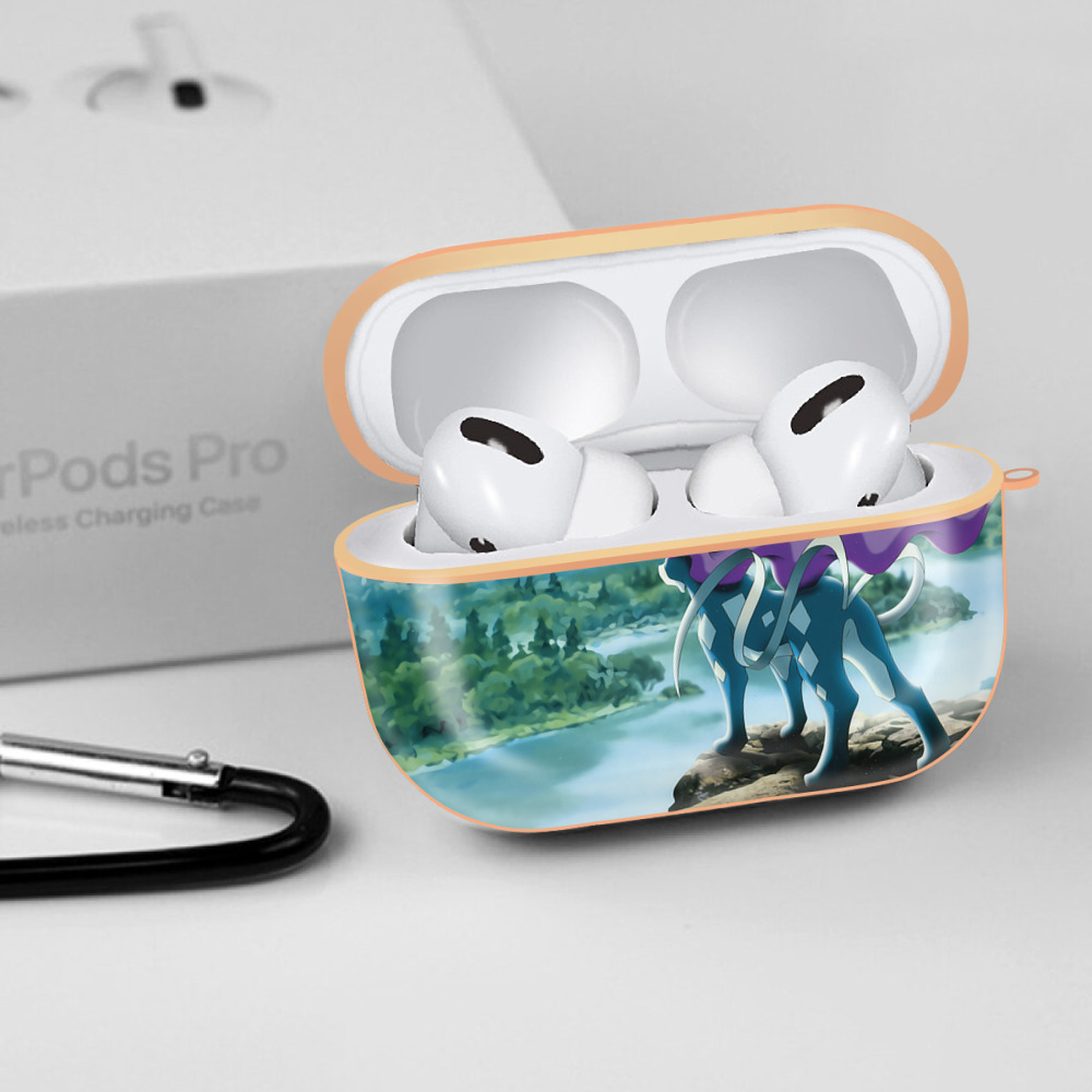 ポケットモンスター Pokémon 【AirPods Pro用】ハードシェル保護ケース｜耐衝撃・防指紋・カラビナ付き商品仕様