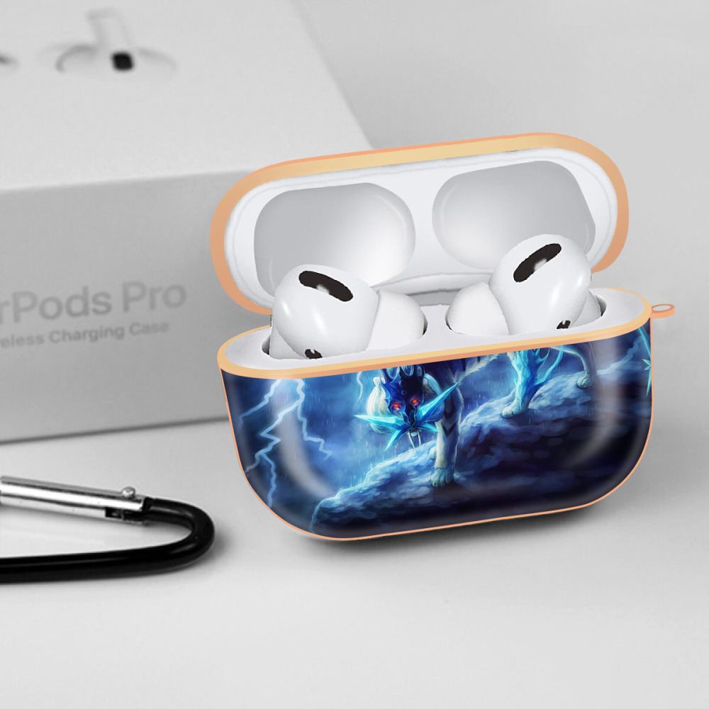 ポケットモンスター Pokémon 【AirPods Pro用】ハードシェル保護ケース｜耐衝撃・防指紋・カラビナ付き商品仕様