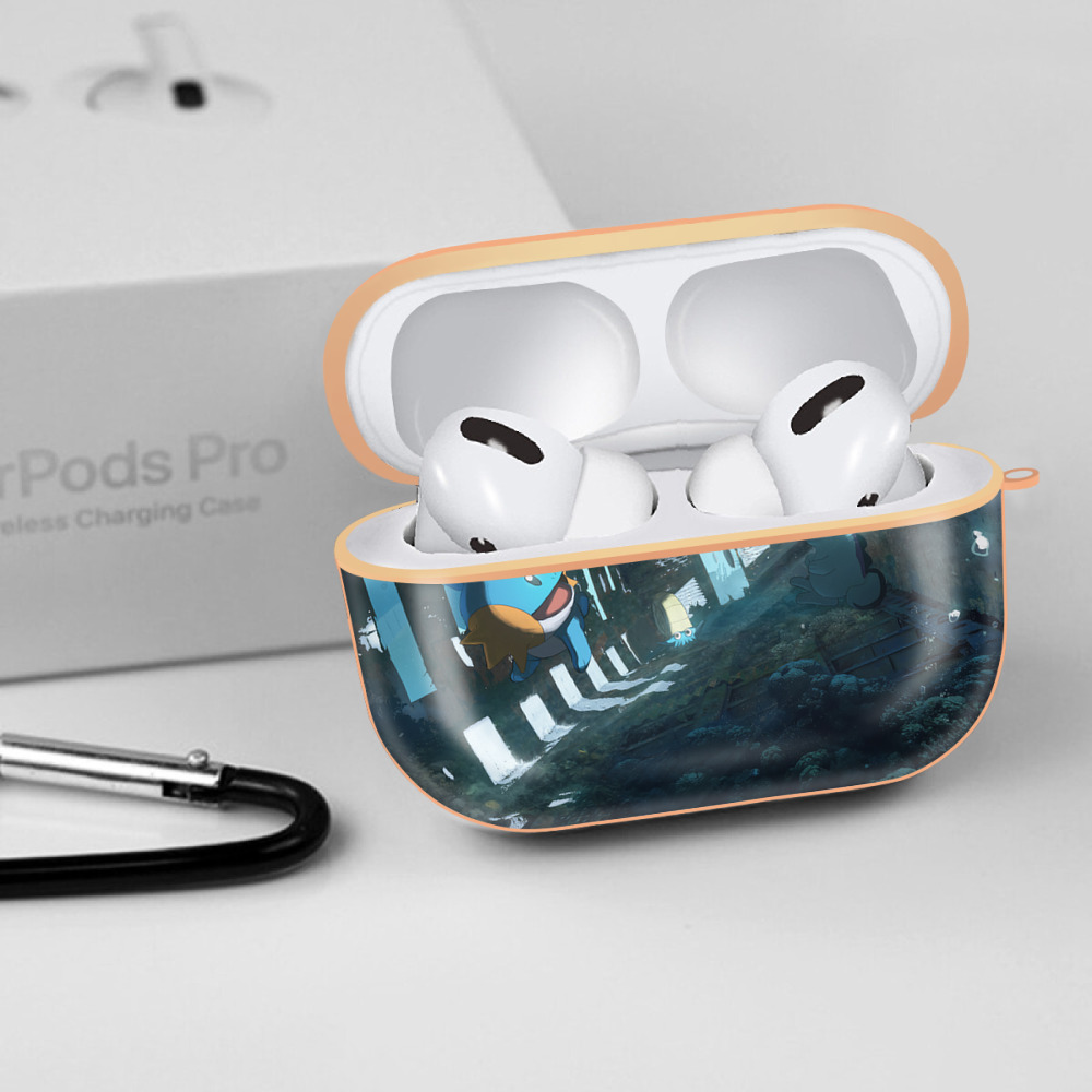 ポケットモンスター Pokémon 【AirPods Pro用】ハードシェル保護ケース｜耐衝撃・防指紋・カラビナ付き商品仕様