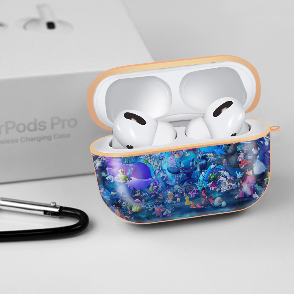 ポケットモンスター Pokémon 【AirPods Pro用】ハードシェル保護ケース｜耐衝撃・防指紋・カラビナ付き商品仕様