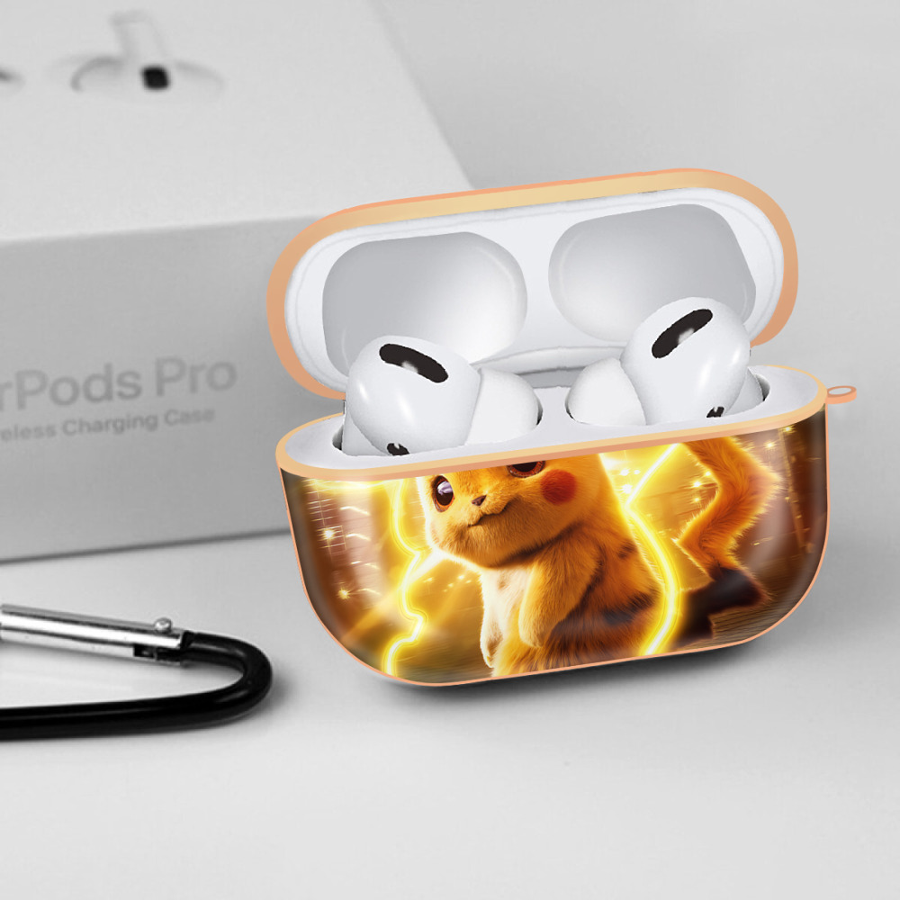 ポケットモンスター Pokémon 【AirPods Pro用】ハードシェル保護ケース｜耐衝撃・防指紋・カラビナ付き商品仕様
