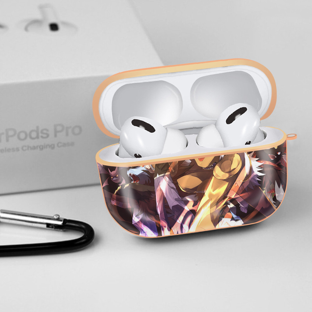 ポケットモンスター Pokémon 【AirPods Pro用】ハードシェル保護ケース｜耐衝撃・防指紋・カラビナ付き商品仕様