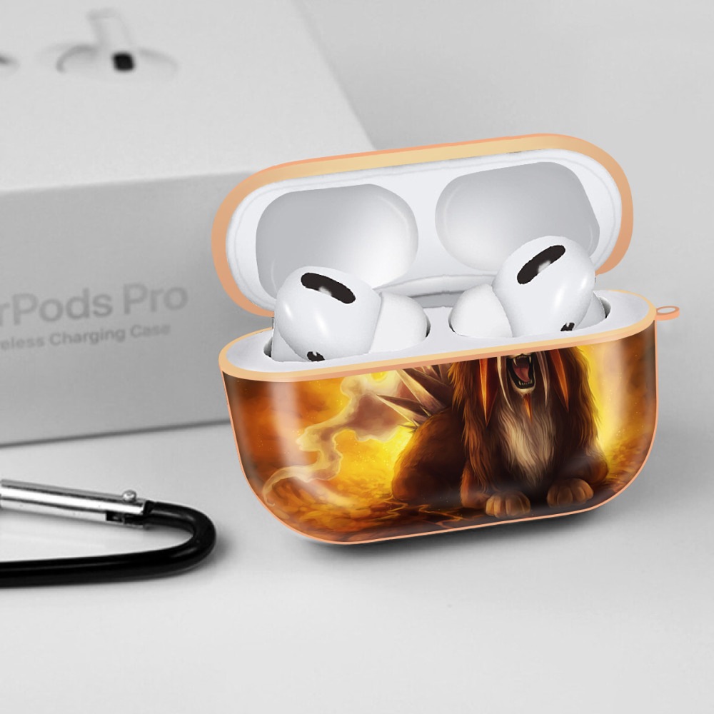 ポケットモンスター Pokémon 【AirPods Pro用】ハードシェル保護ケース｜耐衝撃・防指紋・カラビナ付き商品仕様
