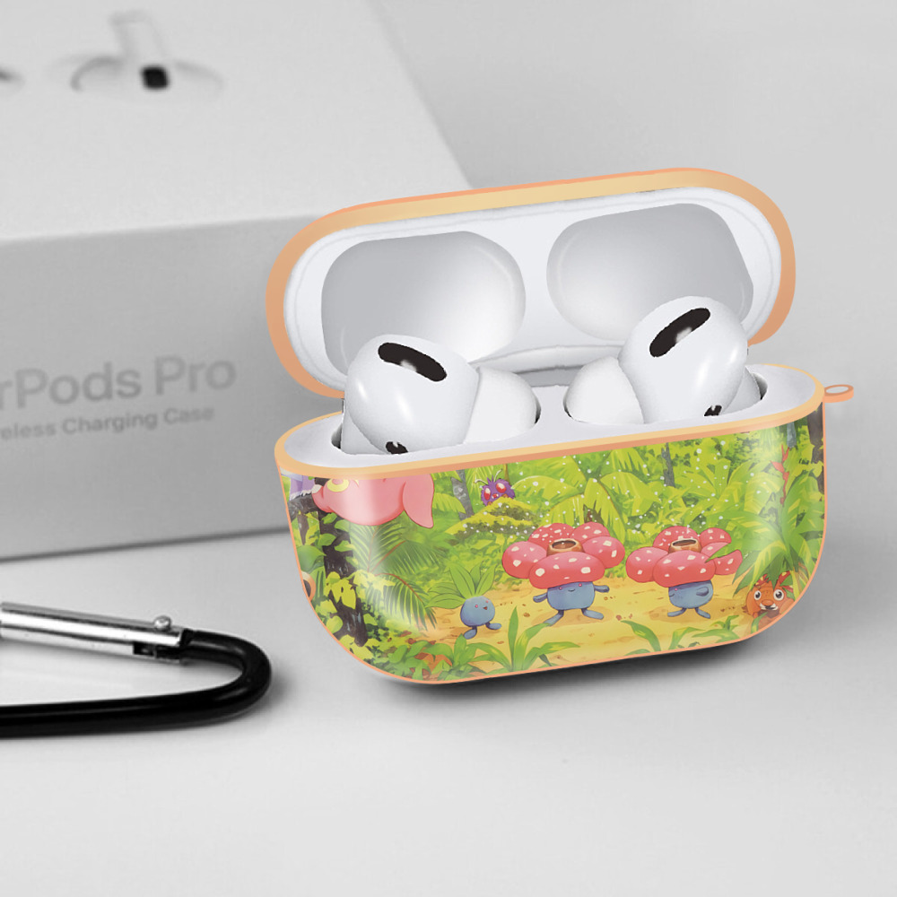ポケットモンスター Pokémon 【AirPods Pro用】ハードシェル保護ケース｜耐衝撃・防指紋・カラビナ付き商品仕様