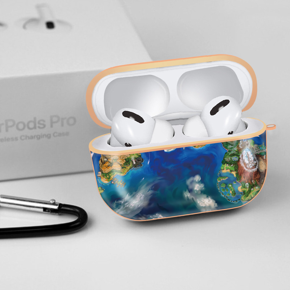 ポケットモンスター Pokémon 【AirPods Pro用】ハードシェル保護ケース｜耐衝撃・防指紋・カラビナ付き商品仕様
