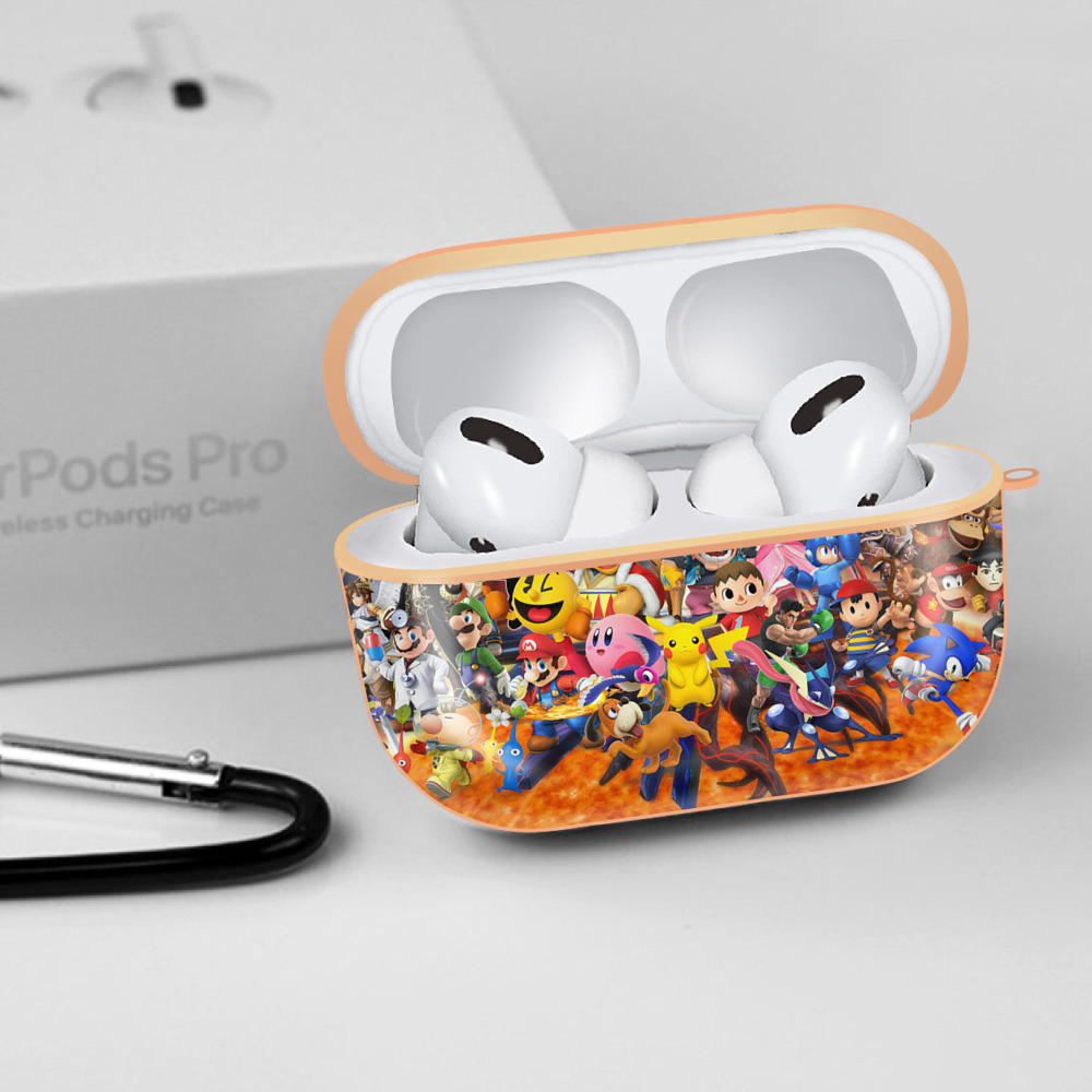 ポケットモンスター Pokémon 【AirPods Pro用】ハードシェル保護ケース｜耐衝撃・防指紋・カラビナ付き商品仕様