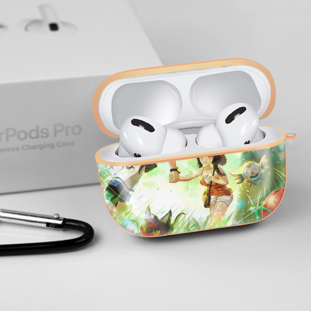 ポケットモンスター Pokémon 【AirPods Pro用】ハードシェル保護ケース｜耐衝撃・防指紋・カラビナ付き商品仕様