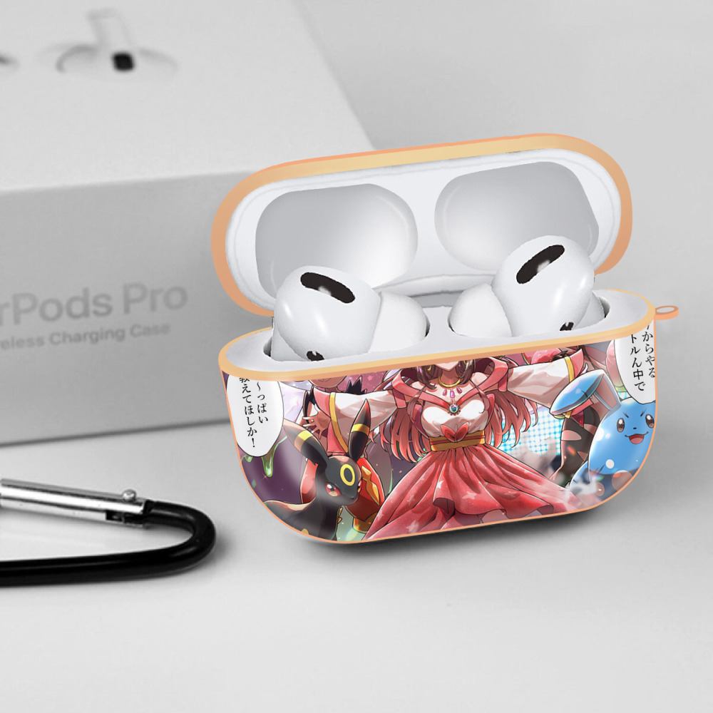 ポケットモンスター Pokémon 【AirPods Pro用】ハードシェル保護ケース｜耐衝撃・防指紋・カラビナ付き商品仕様