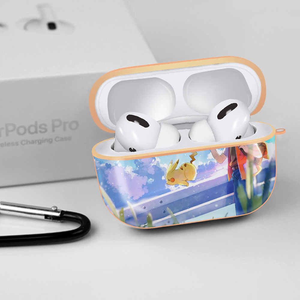 ポケットモンスター Pokémon 【AirPods Pro用】ハードシェル保護ケース｜耐衝撃・防指紋・カラビナ付き商品仕様