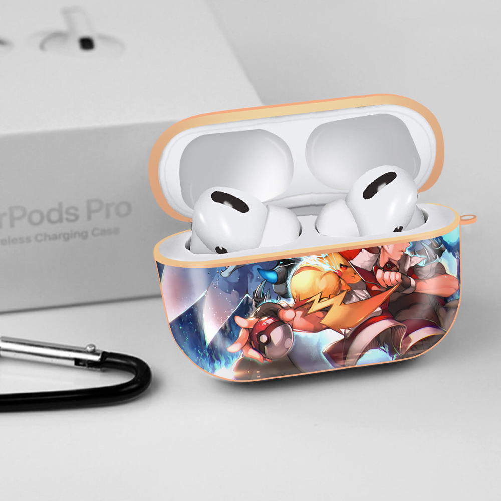 ポケットモンスター Pokémon 【AirPods Pro用】ハードシェル保護ケース｜耐衝撃・防指紋・カラビナ付き商品仕様