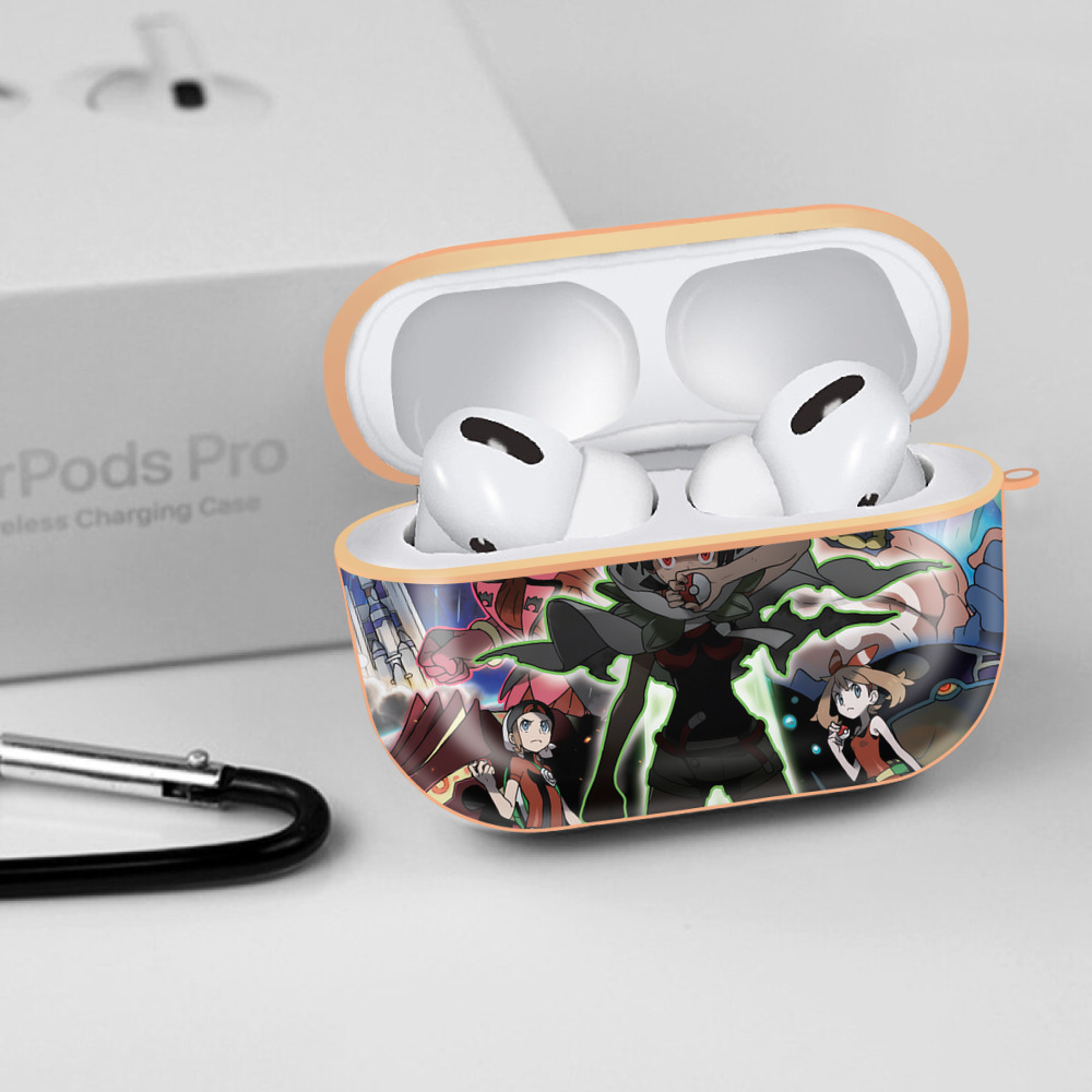 ポケットモンスター Pokémon 【AirPods Pro用】ハードシェル保護ケース｜耐衝撃・防指紋・カラビナ付き商品仕様