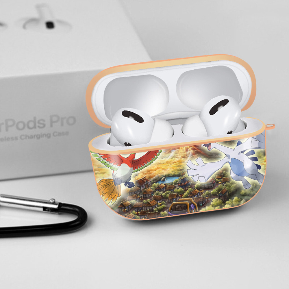 ポケットモンスター Pokémon 【AirPods Pro用】ハードシェル保護ケース｜耐衝撃・防指紋・カラビナ付き商品仕様