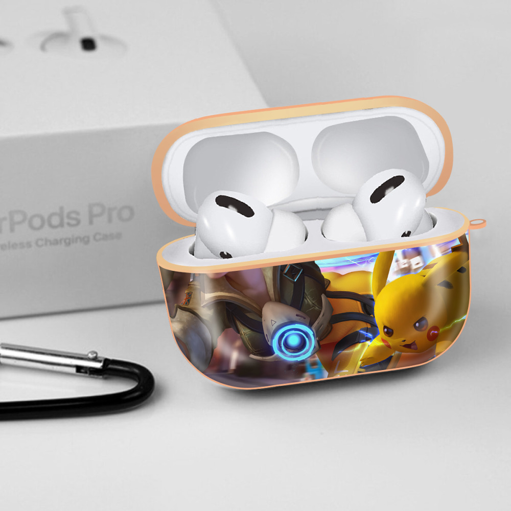 ポケットモンスター Pokémon 【AirPods Pro用】ハードシェル保護ケース｜耐衝撃・防指紋・カラビナ付き商品仕様