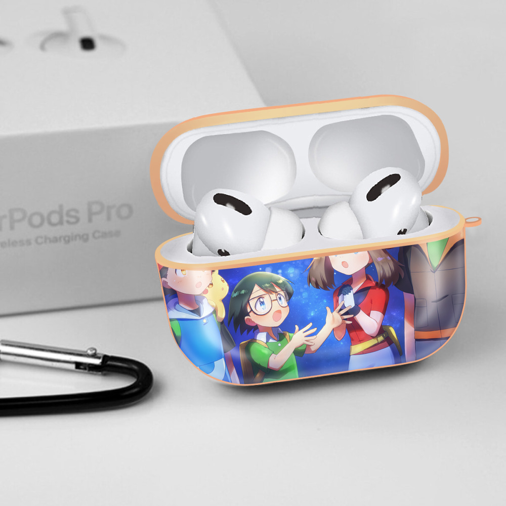 ポケットモンスター Pokémon 【AirPods Pro用】ハードシェル保護ケース｜耐衝撃・防指紋・カラビナ付き商品仕様