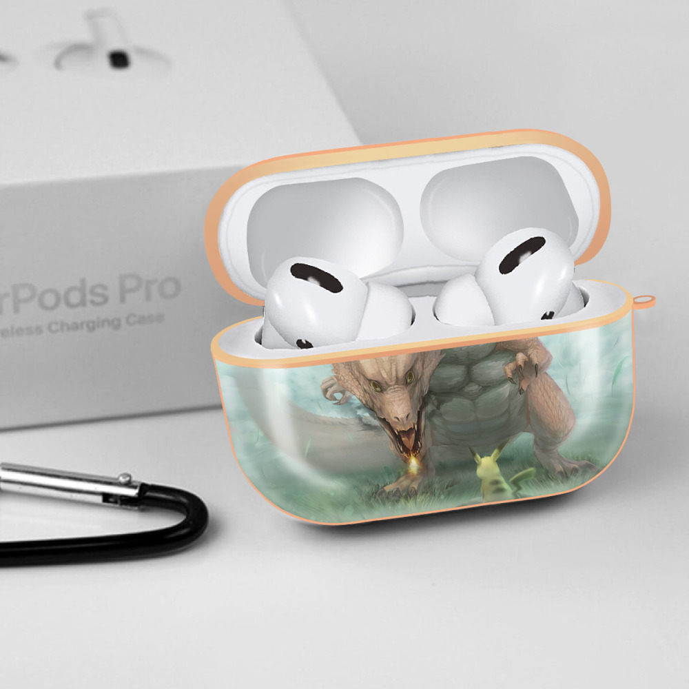 ポケットモンスター Pokémon 【AirPods Pro用】ハードシェル保護ケース｜耐衝撃・防指紋・カラビナ付き商品仕様