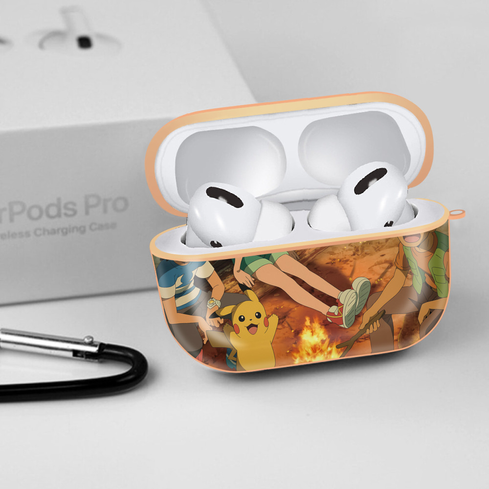 ポケットモンスター Pokémon 【AirPods Pro用】ハードシェル保護ケース｜耐衝撃・防指紋・カラビナ付き商品仕様