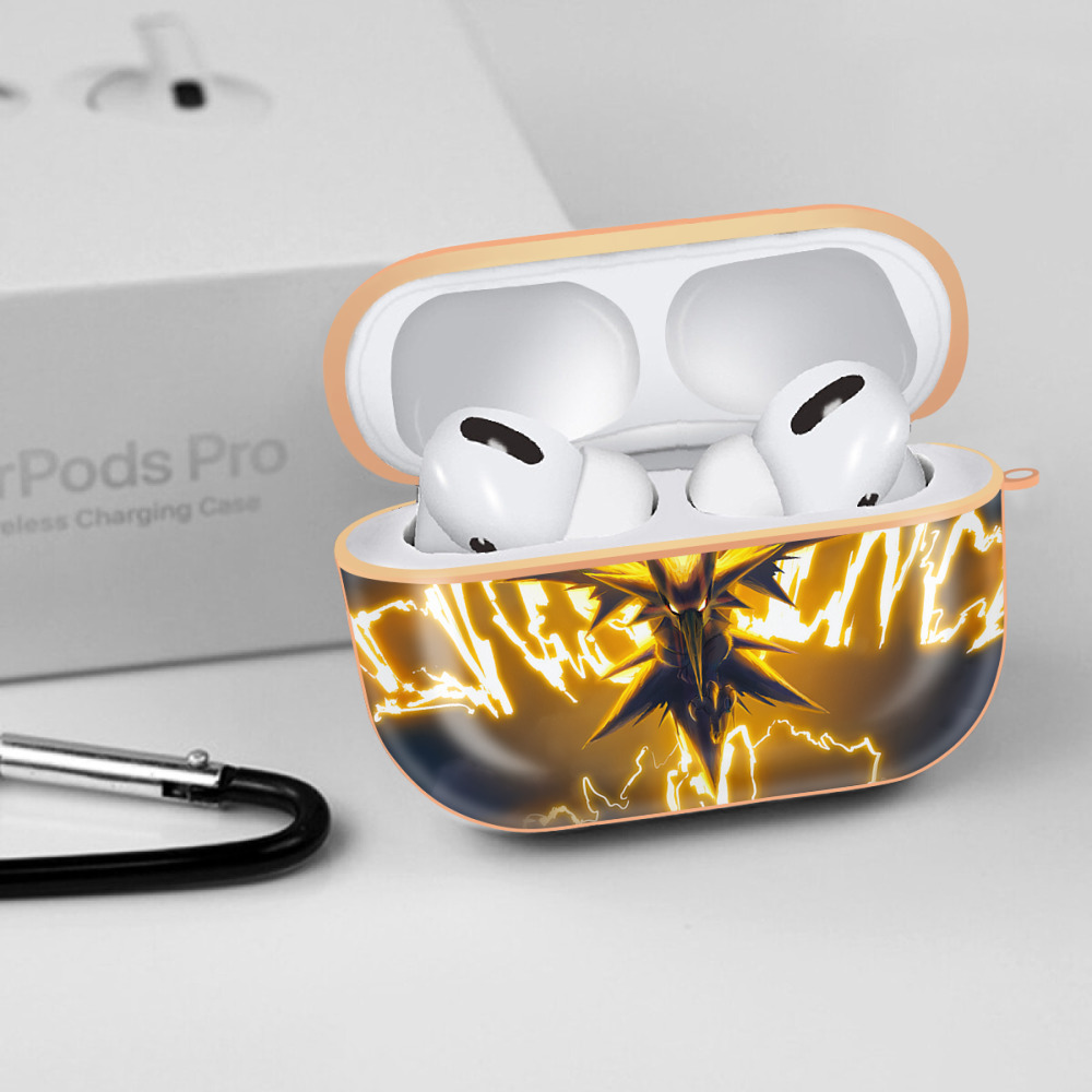 ポケットモンスター Pokémon 【AirPods Pro用】ハードシェル保護ケース｜耐衝撃・防指紋・カラビナ付き商品仕様